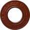 Ekena Millwork Daniela Ceiling Medallion (Fits Canopies up to 3 7/8"), 8"OD x 3 7/8"ID x 1/2"P, Firebrick CM08DNFIF - alternate 1